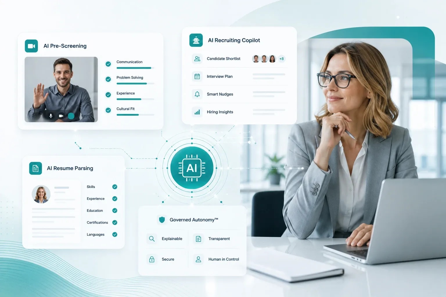AI Hiring Automation That Does the Work. You Make the Call.